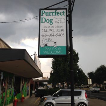 Dog Groomer outdoor sign 