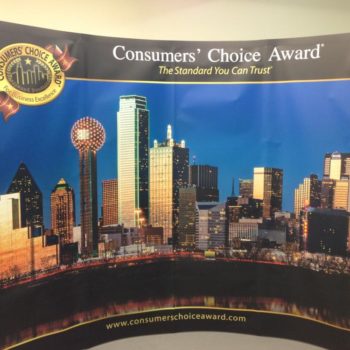 Consumers' Choice Awards backdrop