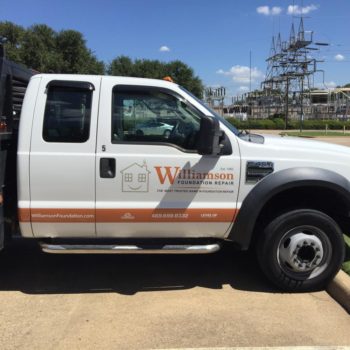 Williamson Foundation Repair Vehicle Wrap
