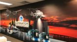 Luminator Technologies wall mural for office 