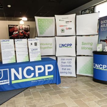 trade show display for NCPP