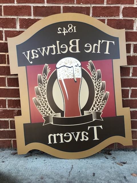 sign for the beltway tavern