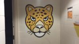 wall decal of tiger