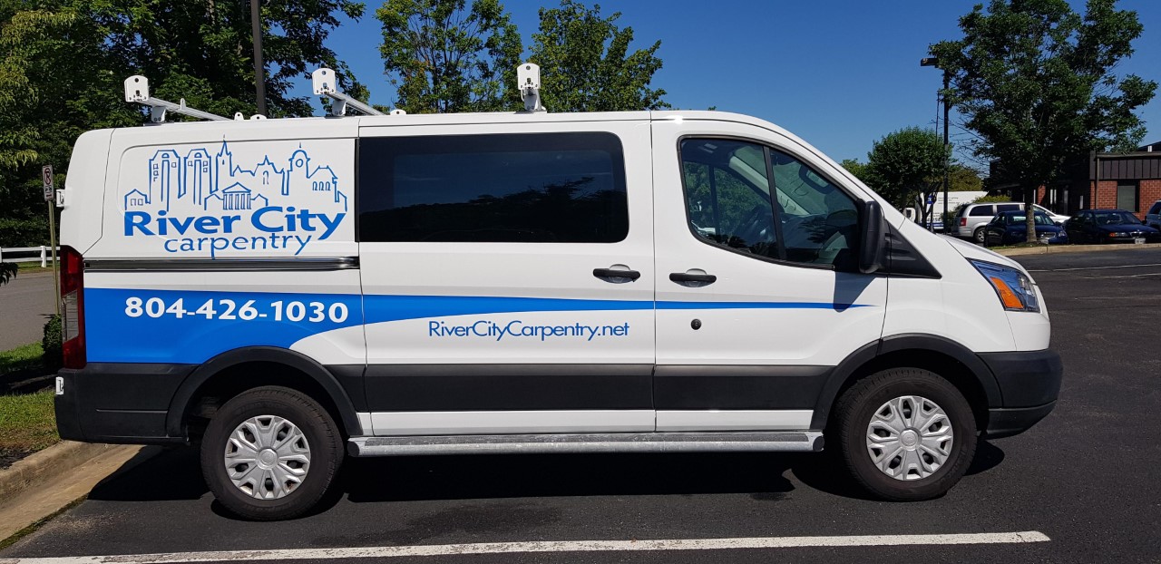 Partial Wrap of Van