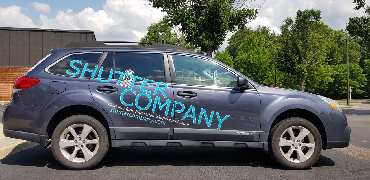 Perforated vinly for your Vehicle Windows