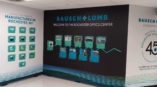 Wall decal for Bausch and Lomb optics center