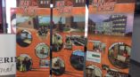 Three RIT Packaging banner stands with services