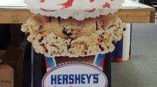 Hershey's Ice Cream point of purchase standing cutout of ice cream