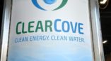 ClearCove decals on wastewater treatment tanks