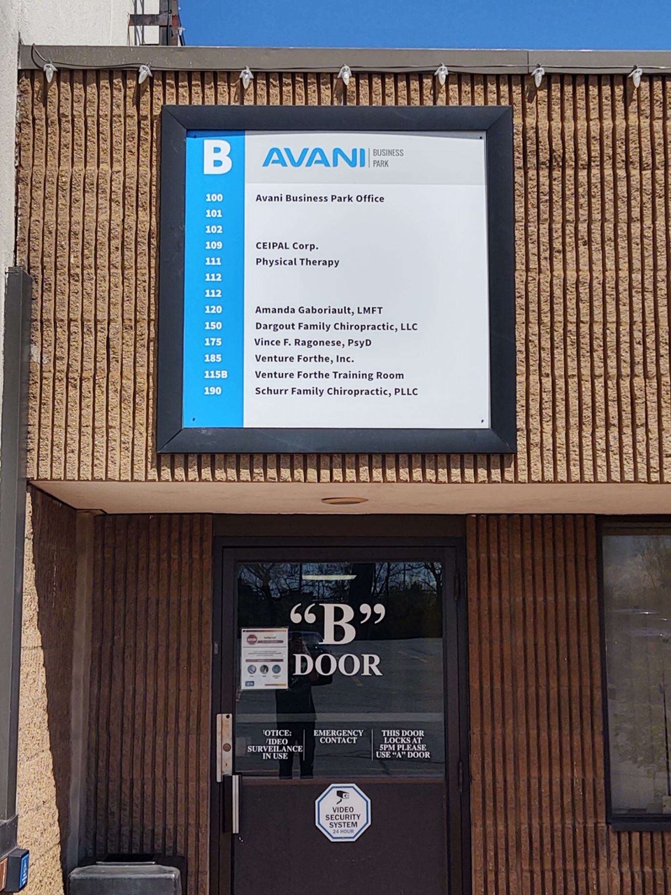 Smaller Building Outdoor Sign