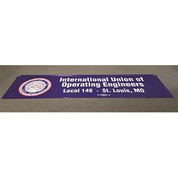 Banner for the International Union of Operating Engineers