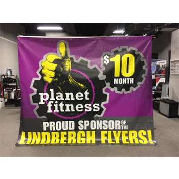 Custom banner for Planet Fitness