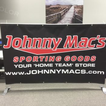 Display for Johnny Mac's Sporting Goods 