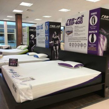 Rem-Fit Sleep 300 point of purchase display 