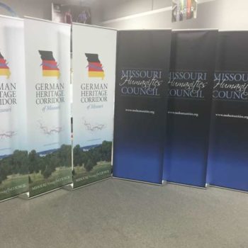 Custom German Heritage Corridor of Missouri trade show displays 