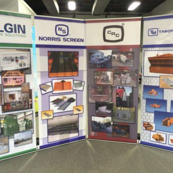 Elgin Power Solutions trade show display 