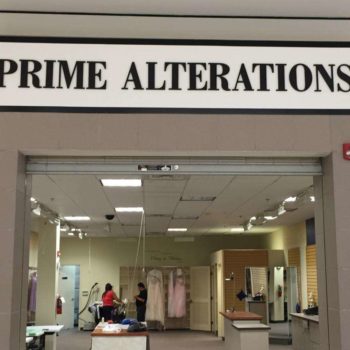 Prime Alterations indoor signage
