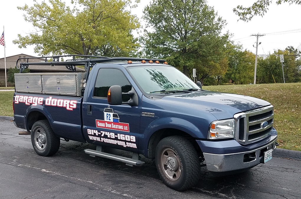 Garage Door Solutions LLC custom truck decals