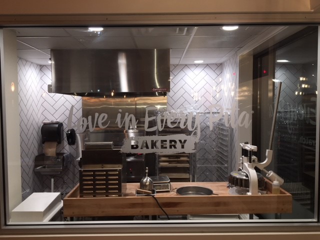 Bakery window graphic