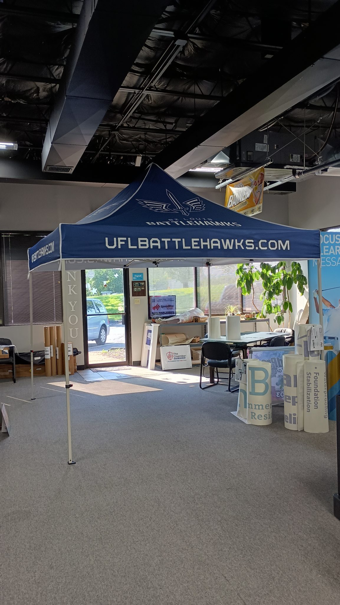 Speedpro St. Louis Battlehawks Canopy Tent
