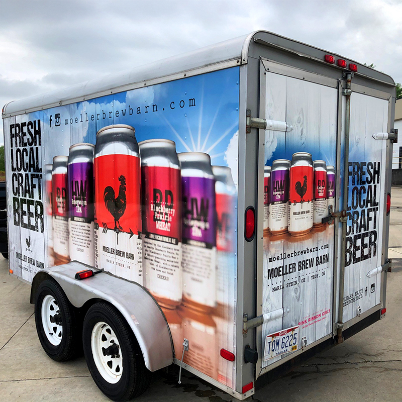 SpeedPro Saint Louis Missouri Custom Branded Trailer Wrap