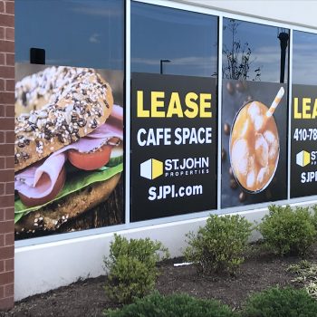 SpeedPro Saint Louis Missouri Custom Window Graphics for Leased Spaces