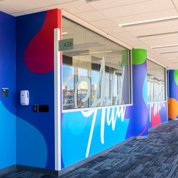 SpeedPro Saint Louis Missouri Interior Design Wall Murals and Window Graphics