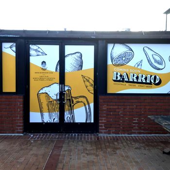 SpeedPro Saint Louis Missouri Temporary Window Graphics