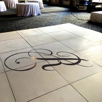 SpeedPro Saint Louis Missouri Wedding Initial Floor Graphic