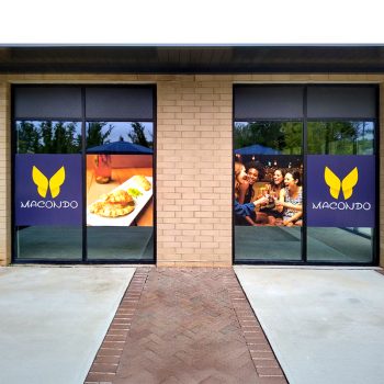 SpeedPro Saint Louis Missouri Window Graphics for Restaurants
