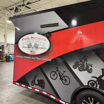 Family Motorsports Trailer Wrap