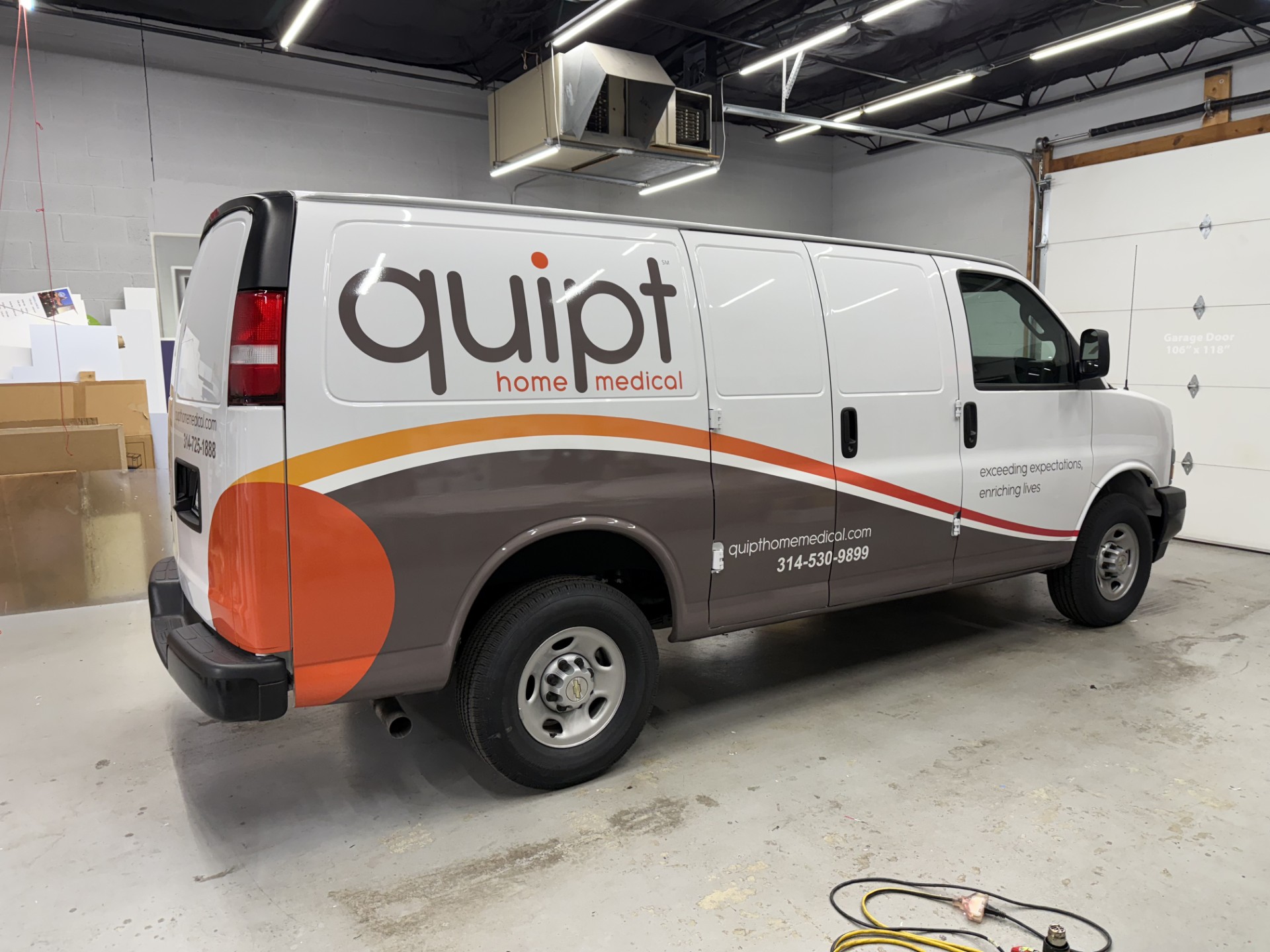 Quipt Vehicle Wrap