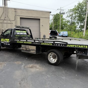 Elite Towing - Cut Lettering