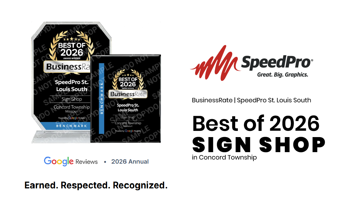 Speedpro STL - BusinessRate Award 2026