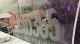 Listo 365 Branding Training glass etching sign 