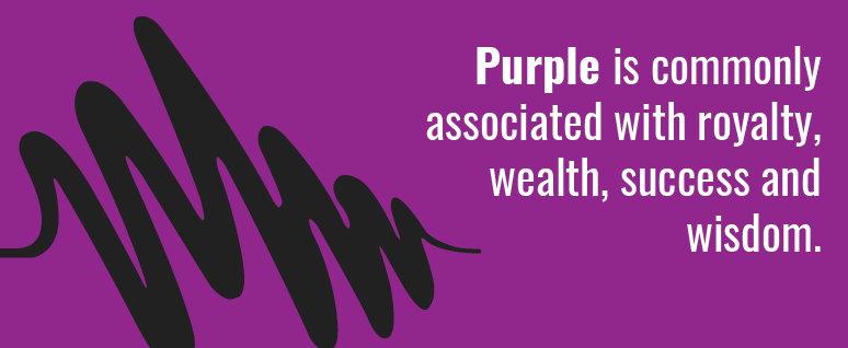 the color purple infographic