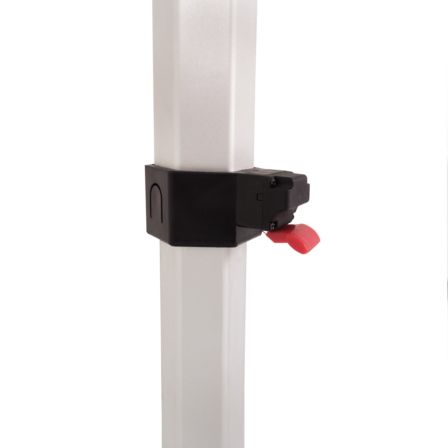 pole with red clip