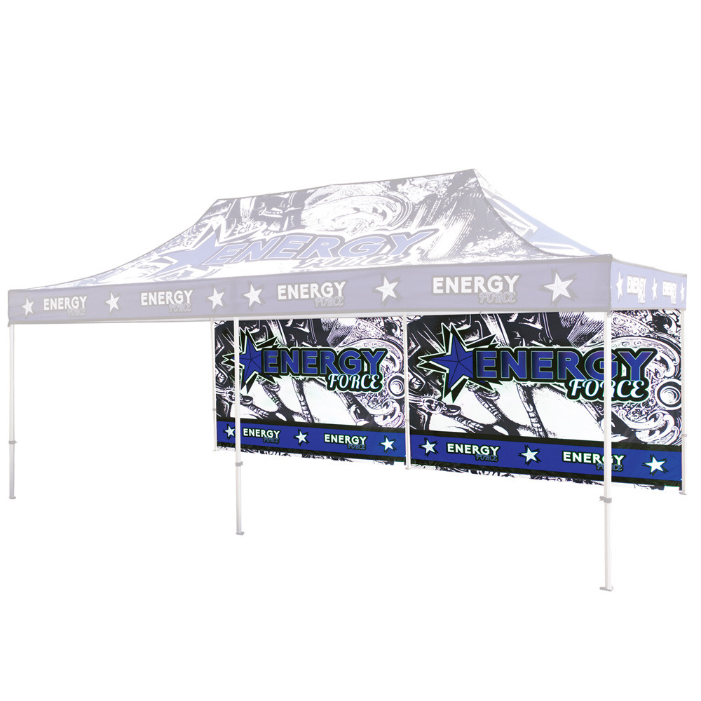 20ft uv tent back wall