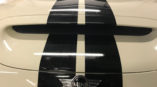 two black stripes around mini cooper logo