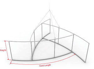 pinwheel square measurements