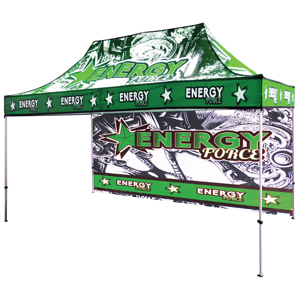 15ft uv tent canopy frame and back wall