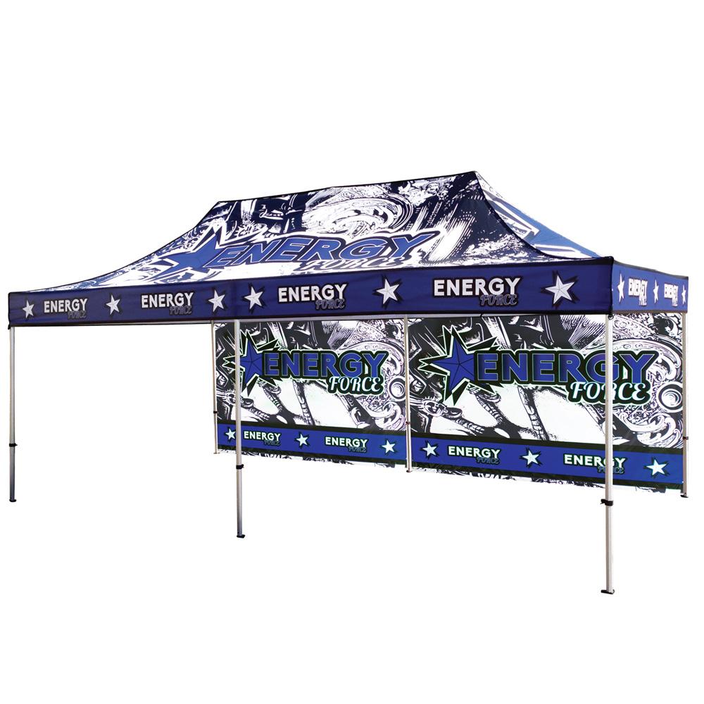20ft uv tent canopy-frame-back wall
