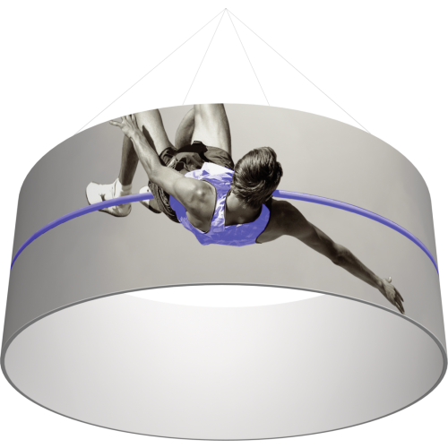 essential ring fabric hanging structure man jumping over pole white inside 