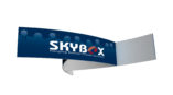 pinwheel square banner for SkyBox Hanging Banner Frame System