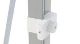 white plastic lumiere light wall connector