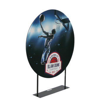 ez extend circle 5 double sided graphic package for slam dunk contest