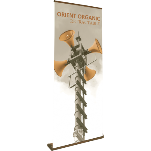 orient organic retractable banner stand