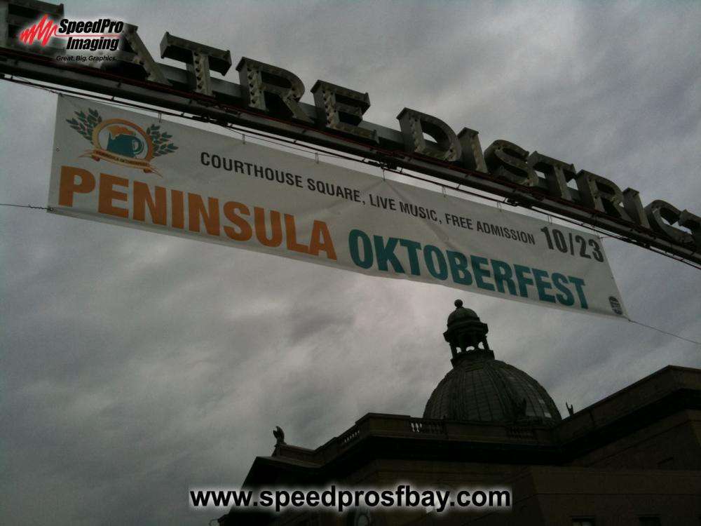 Peninsula Oktoberfest banner