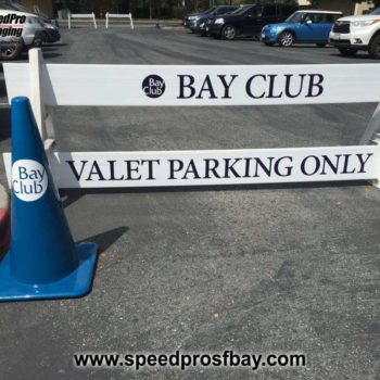 Vallet parking signs