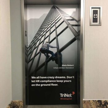 Tri net urban climber elevator wrap